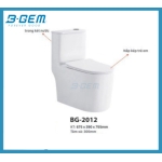 BÀN CẦU KHỐI SỨ TINH KHIẾT CAO CẤP B-GEM BG-2012
