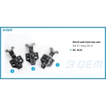 BẢN LỀ CÁNH KÍNH MÀU XÁM INOX304 CAO CẤP B-GEM BG-BL02