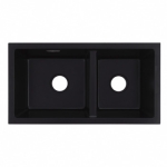 Chậu, Bồn rửa bằng đá granite Hafele, hai chậu, HS22-GEN2S90