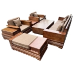 Bộ Sofa Gỗ Sồi Nga TN11