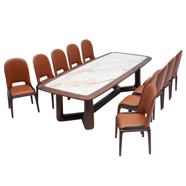 Bộ Bàn Ăn Gỗ Óc Chó TN03