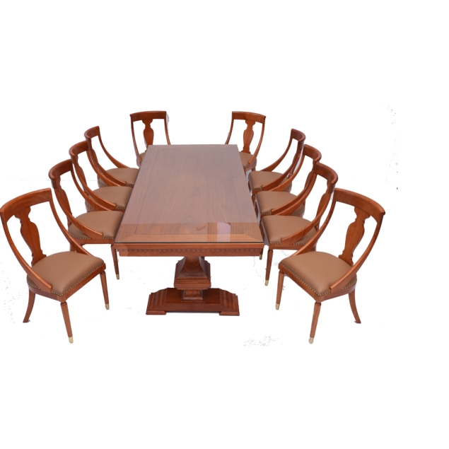 Bộ Bàn Ăn Gỗ Gõ Đỏ TN03