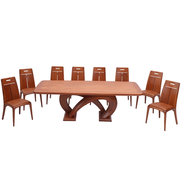 Bộ Bàn Ăn Gỗ Gõ Đỏ TN05