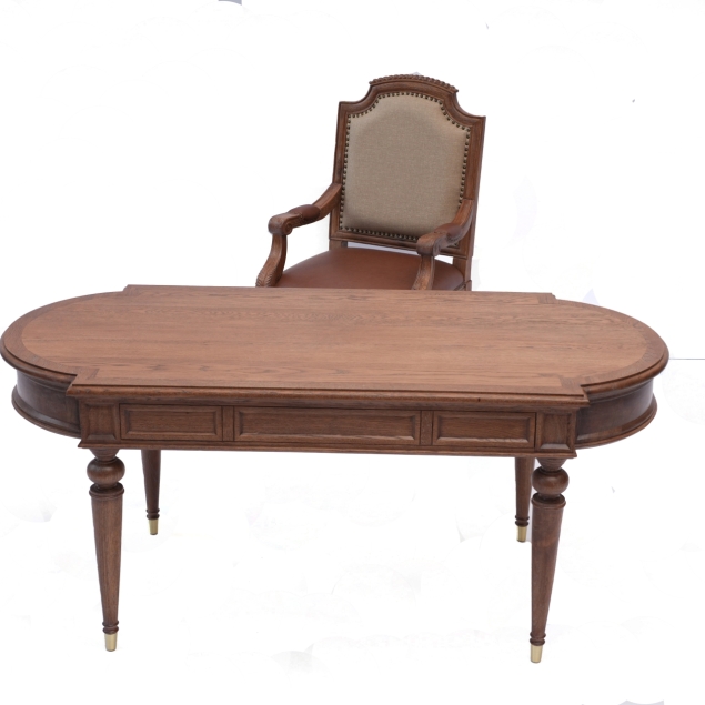 Bộ Bàn Ghế Làm Việc Gỗ Sồi