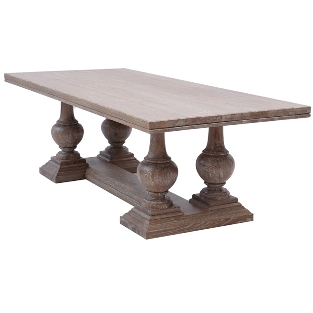 Bàn Ăn Gỗ Sồi Mỹ TN 02