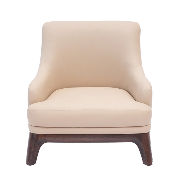 Ghế Sofa Gỗ Óc Chó 01 Chỗ Ngồi