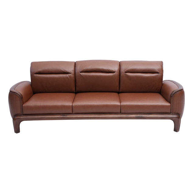 Ghế Sofa Gỗ Óc Chó 03 Chỗ Ngồi TN01