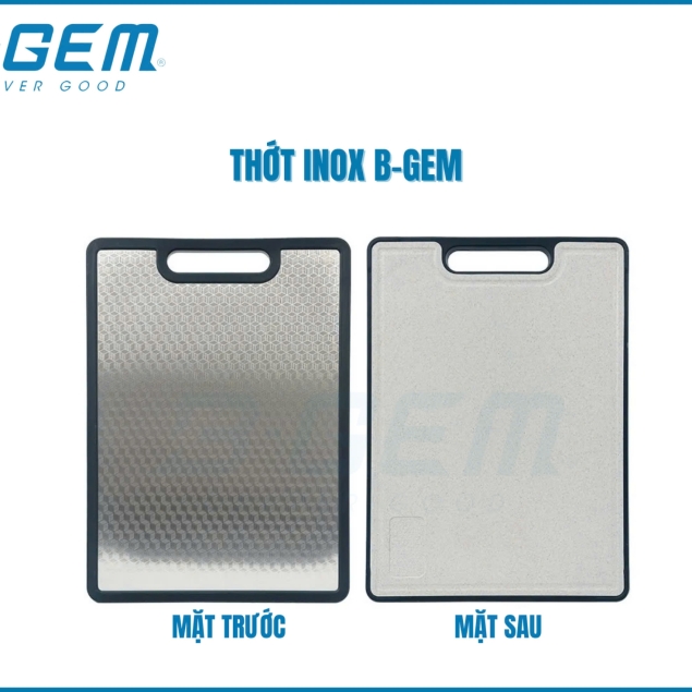 THỚT KHÁNG KHUẨN INOX 304 2 MẶT TIỆN LỢI